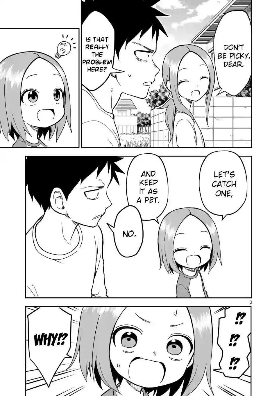 Karakai Jouzu no (Moto) Takagi-san Chapter 201 3